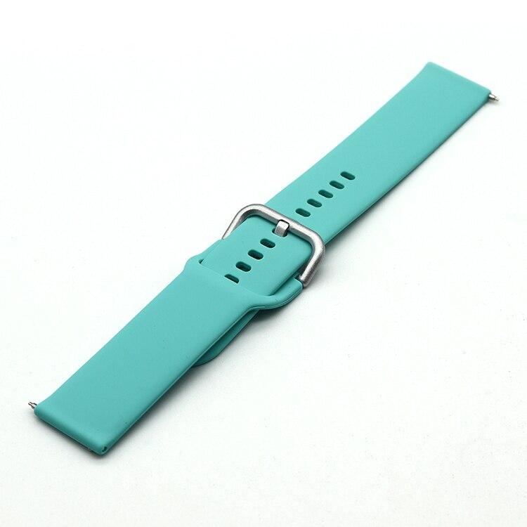 Silicone Sports Strap, Suitable for Samsung Galaxy Watch Active 2 Active 3 Gear S2 Strap Bracelet, Suitable for Huami Amazfit Bip