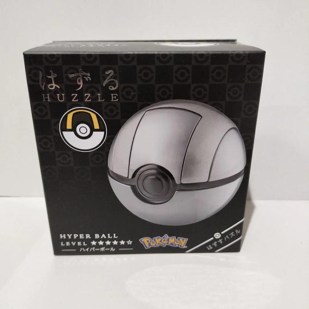 Полный набор 4 Huzzle HANAYAMA Pokemon Monster Super Hyper Master Ball Головоломка