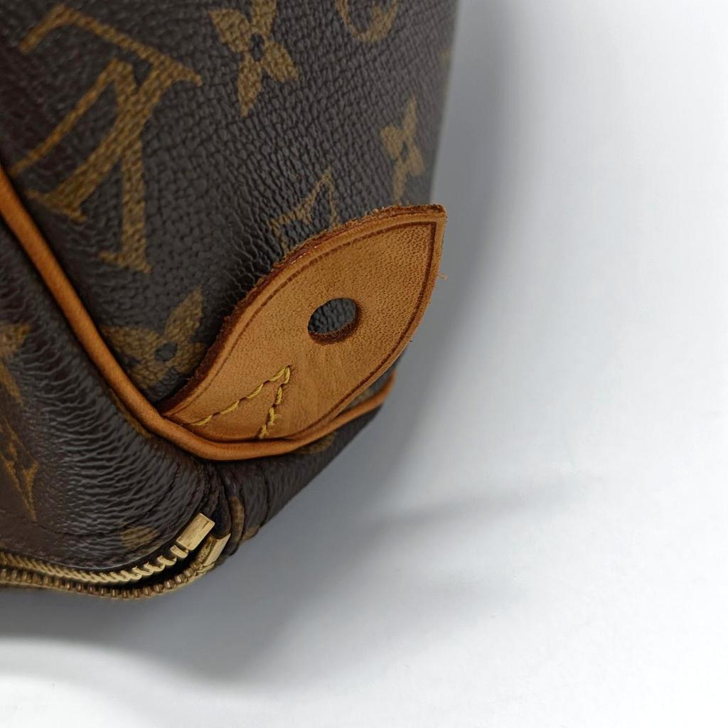 [Pre-Owned] Speedy 30 Elegant Compact Fashionable Commuter Classic Monogram Coated Canvas With Leather Trim Pillow Bag - Good #1AWJA1L