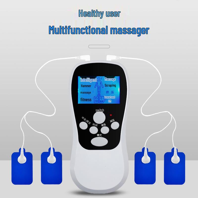 Перезаряжаемый многофункциональный акупунктурный массажер для шеи и поясницы