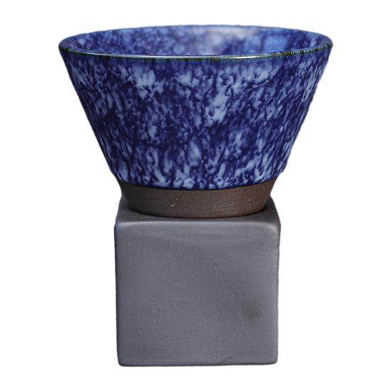 200 мл керамическая воронка для кофе с основанием, термостойкая кружка ручной работы в японском стиле для латте, капучино, чая, эспрессо, коническая кружка, подарок на день рождения