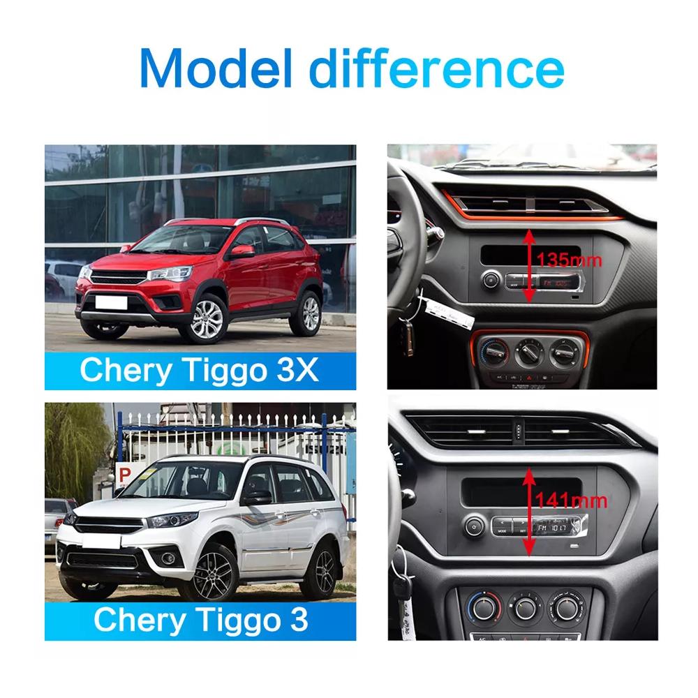 Автомобильная магнитола Android Car-Play для Chery Tiggo 3 2016-2018 Мультимедийный проигрыватель Головное устройство Стерео Навигация GPS BT WIFI, 8 ЯДЕР ,2+32ГБ