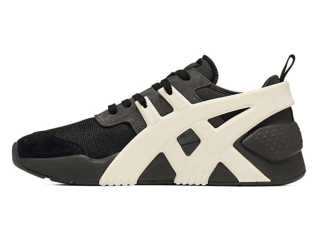 1183C638-002 Кроссовки Onitsuka Tiger с большим логотипом 2.0 Черный/Кремовый (Мужской)