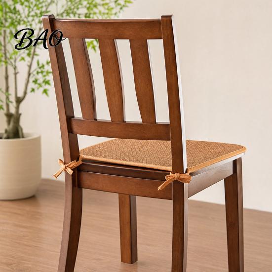 Non-slip Chair Cushion Rattan Seat Cushion, Cooling Pad, Non-Slip Comfortable Pad for Home Office Dinning