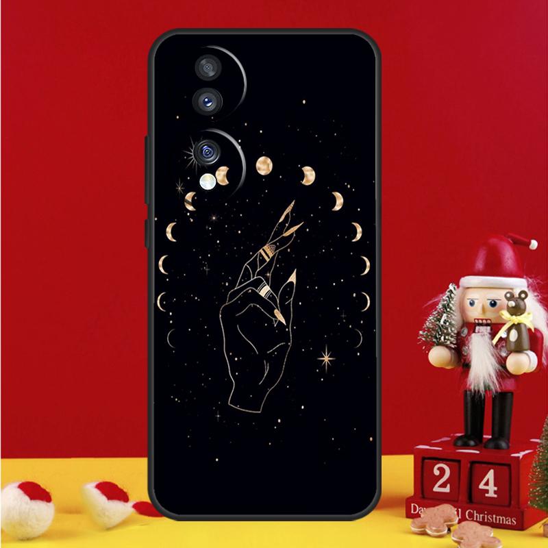 Чехол 'Гадание Луна Звезды Руки' для Honor Magic 8 5 6 7 Pro Honor Win RT 50 70 90 200 400 Lite X8c X9b X9c X9a X9d