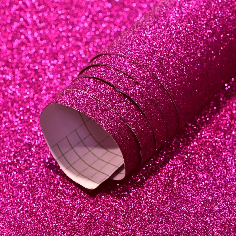 40x100cm Shimmer Fine Glitter Faux Leather Sheets Solid Color Synthetic Leather Fabric Roll for Earrings Hair Bows Pouches Bags