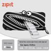 ZIPIT Средний милый пенал-монстр для детей - Большая прозрачная сумка для канцелярских принадлежностей
