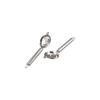 Long Handle Stainless Steel Egg Separator Hangable Yolk Strainer  Kitchen