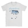 Casual Slowdive T-Shirts Men Crewneck 100% Cotton T Shirt Tour 90s Short Sleeve Tees Gift Idea Clothing