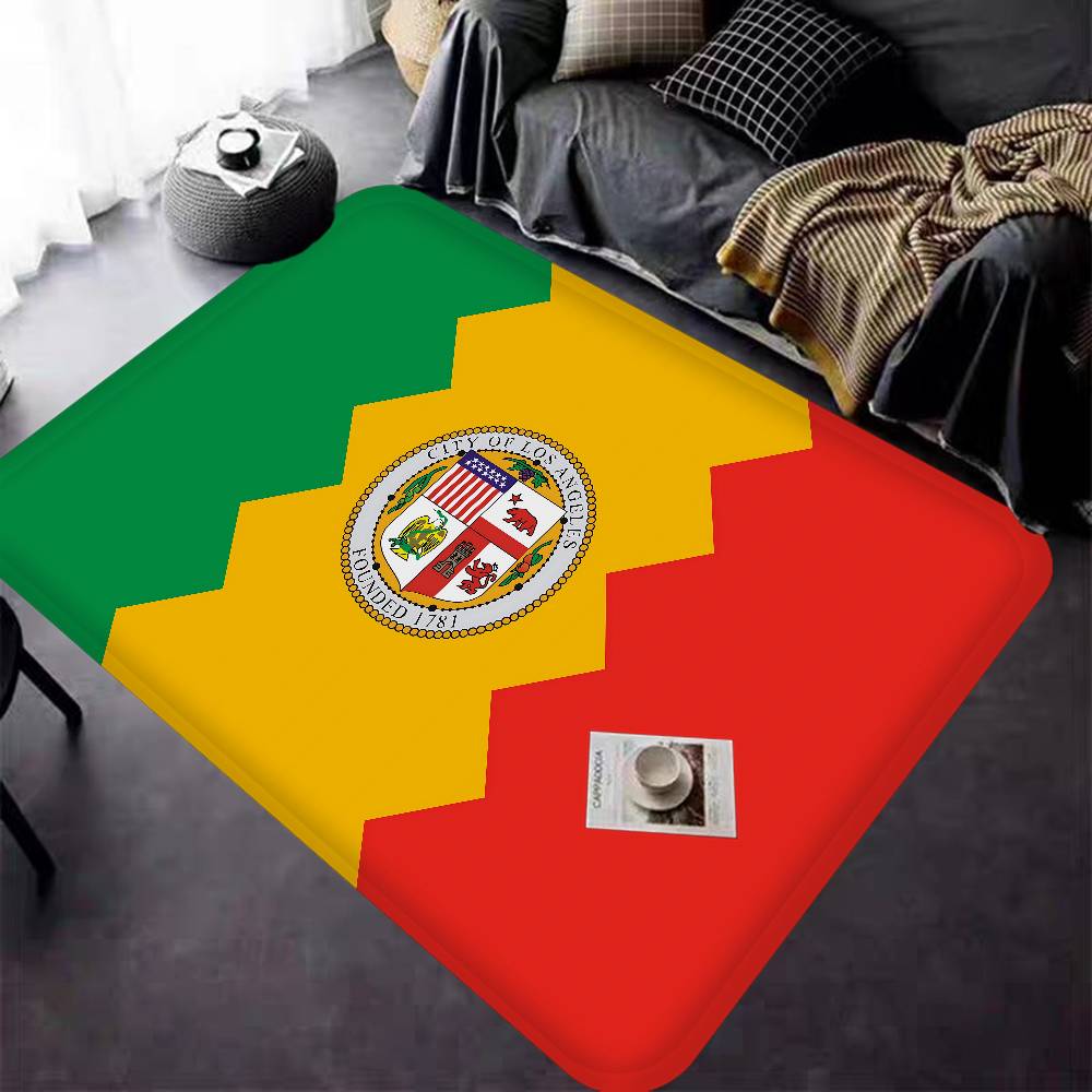 Los Angeles Entrance Door Mat Nordic Style Home Doormat Bathroom-Toilet Mats Bedroom Hotel Decor Mat