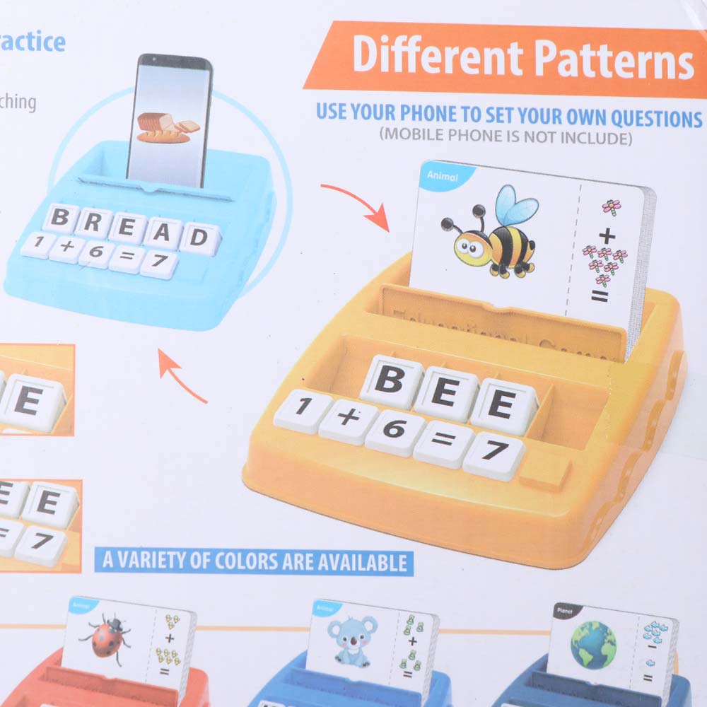 Paper Number Cognition Early Math Game Sight Words Spelling Game Children Kids Boys