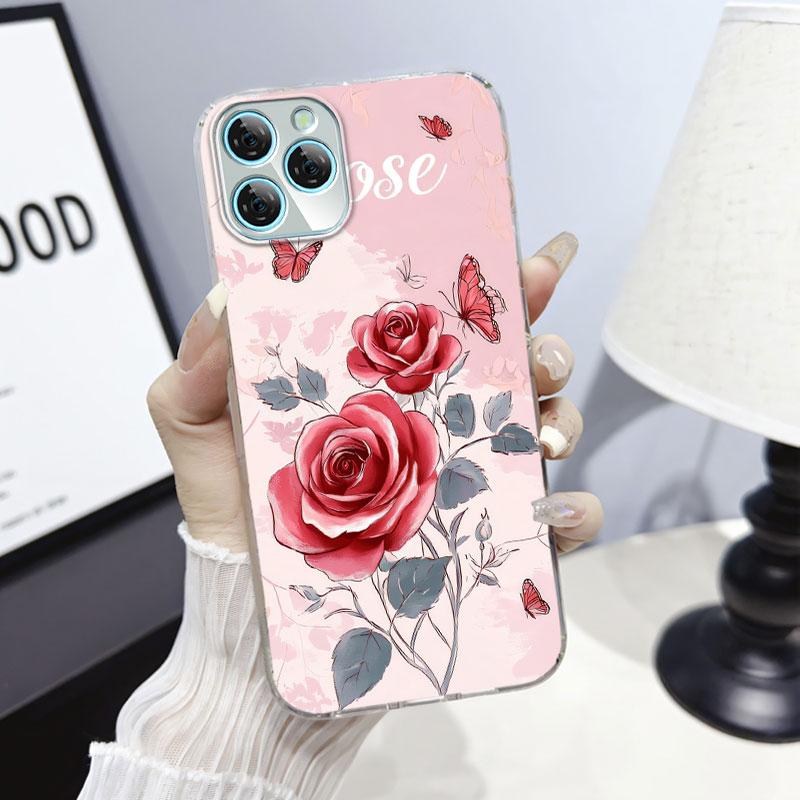 For Blackview A95 A100 A200 Pro A85 Case Protective Cover For Blackview A80S Marble Clear Soft Silicone Phone Case Cat Fundas