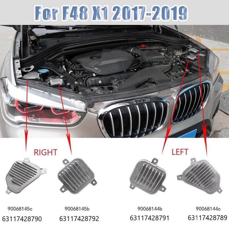 2 шт. правая сторона для BMW X1 F48 2017-LED DRL, модуль управления дневными ходовыми огнями 63117428792