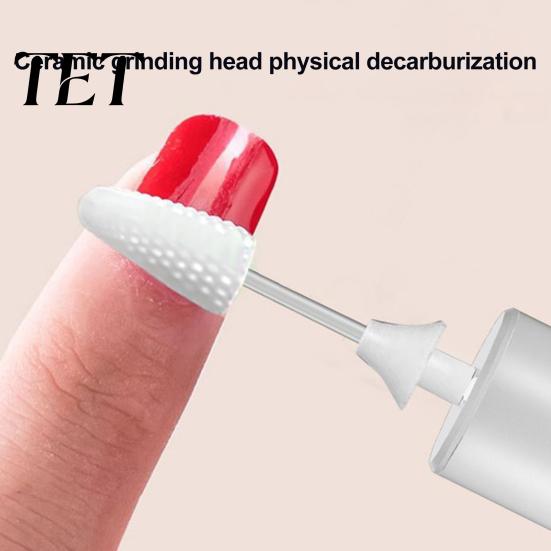 Compact Nail Grooming Tool Cordless Electric Drill, 3-Speed Manicure File with LED Light, Machine USB Rechargeable for Shaping, Buffing, Cuticle Care