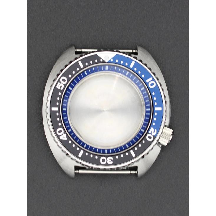 Корпус для дайверских часов 45 мм из нержавеющей стали 316L Для Turtle Abalone Seiko NH35 NH36 NH38 NH34 Механизм 28,5 мм Циферблат Сапфировое стекло 120 кликов