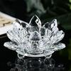 1 шт. Подсвечники Лотос Настольный декор Хрустальный Элегантный Ручной работы Стекло Домашний декор Доступно несколько вариантов
