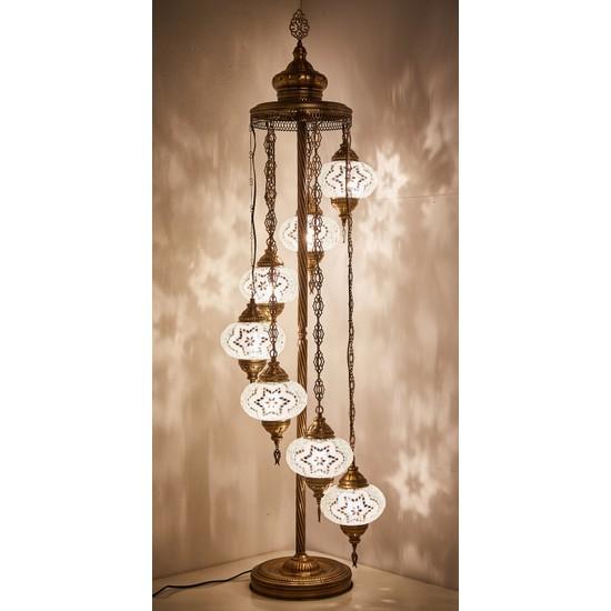 7 шт. Аутентичный торшер Mosaic - угловой светильник