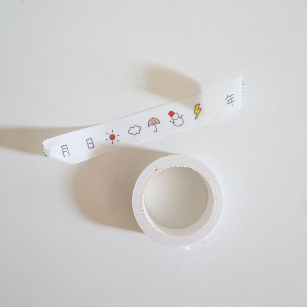 Ручка для линии ветра бумажная лента погода дата часы в справочнике DIY декоративный материал