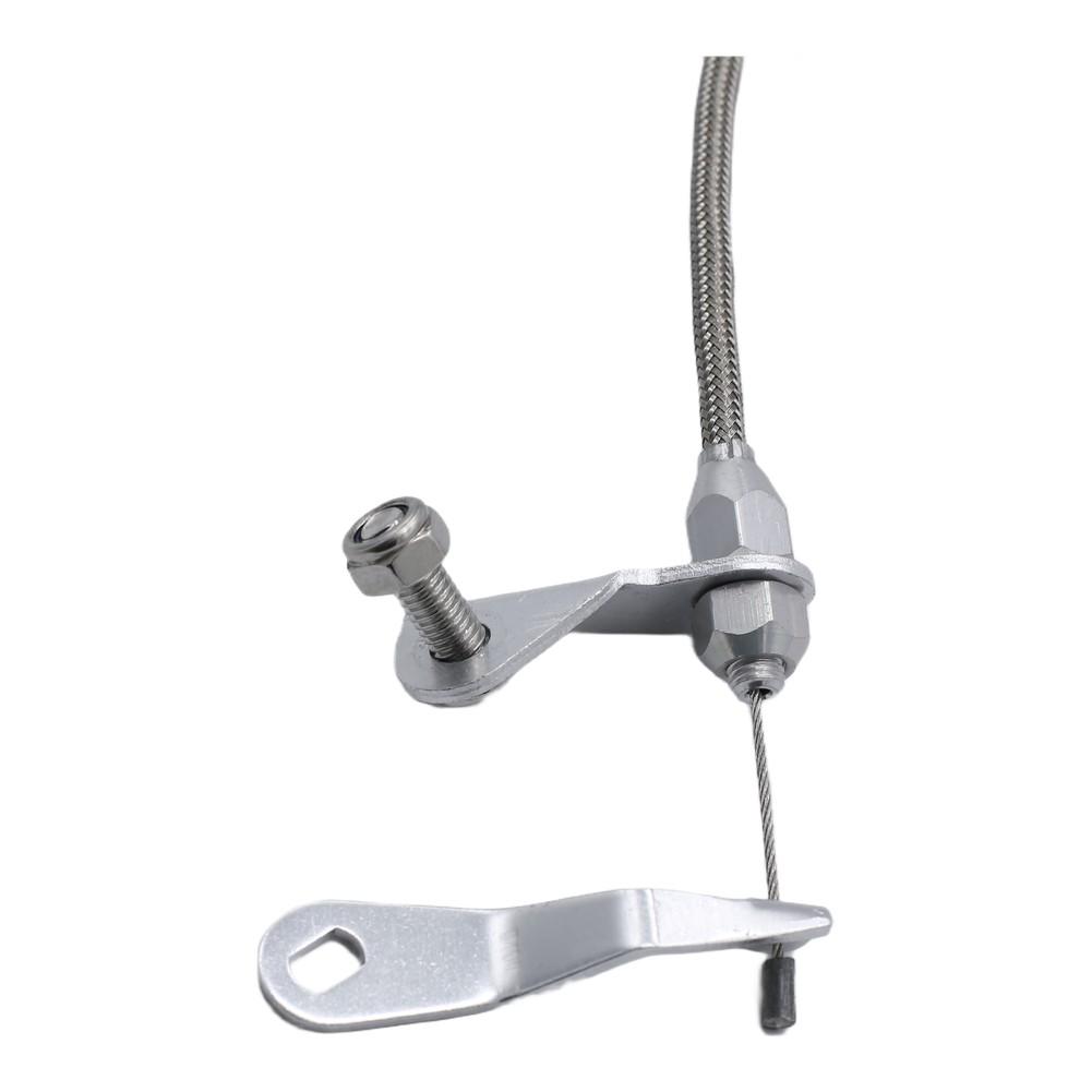 For Ford C6 For Ford C-6 Transmission Kickdown Cable Stainless Steel Precision Engineered High-strength Construction