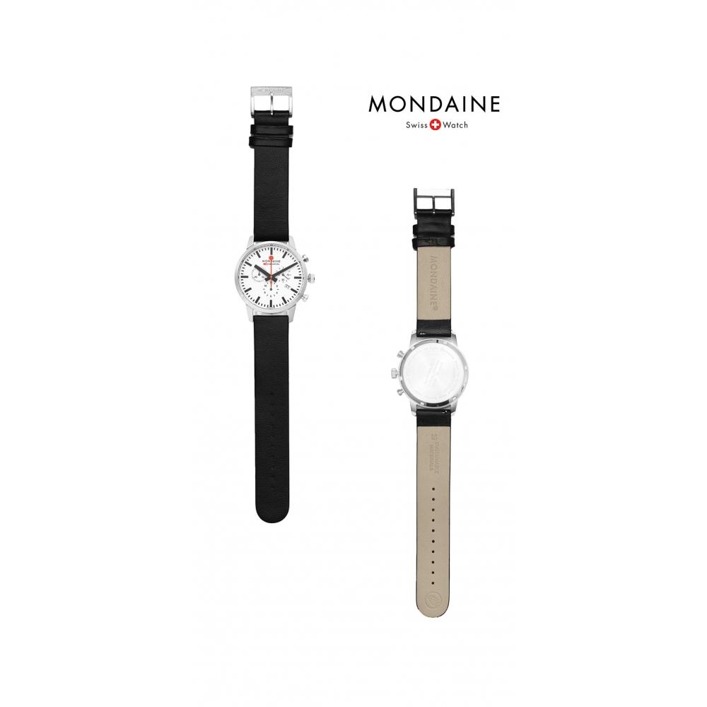Mondaine Msd.41411.lbv Классический хронограф Дата Мужские часы из веганской кожи
