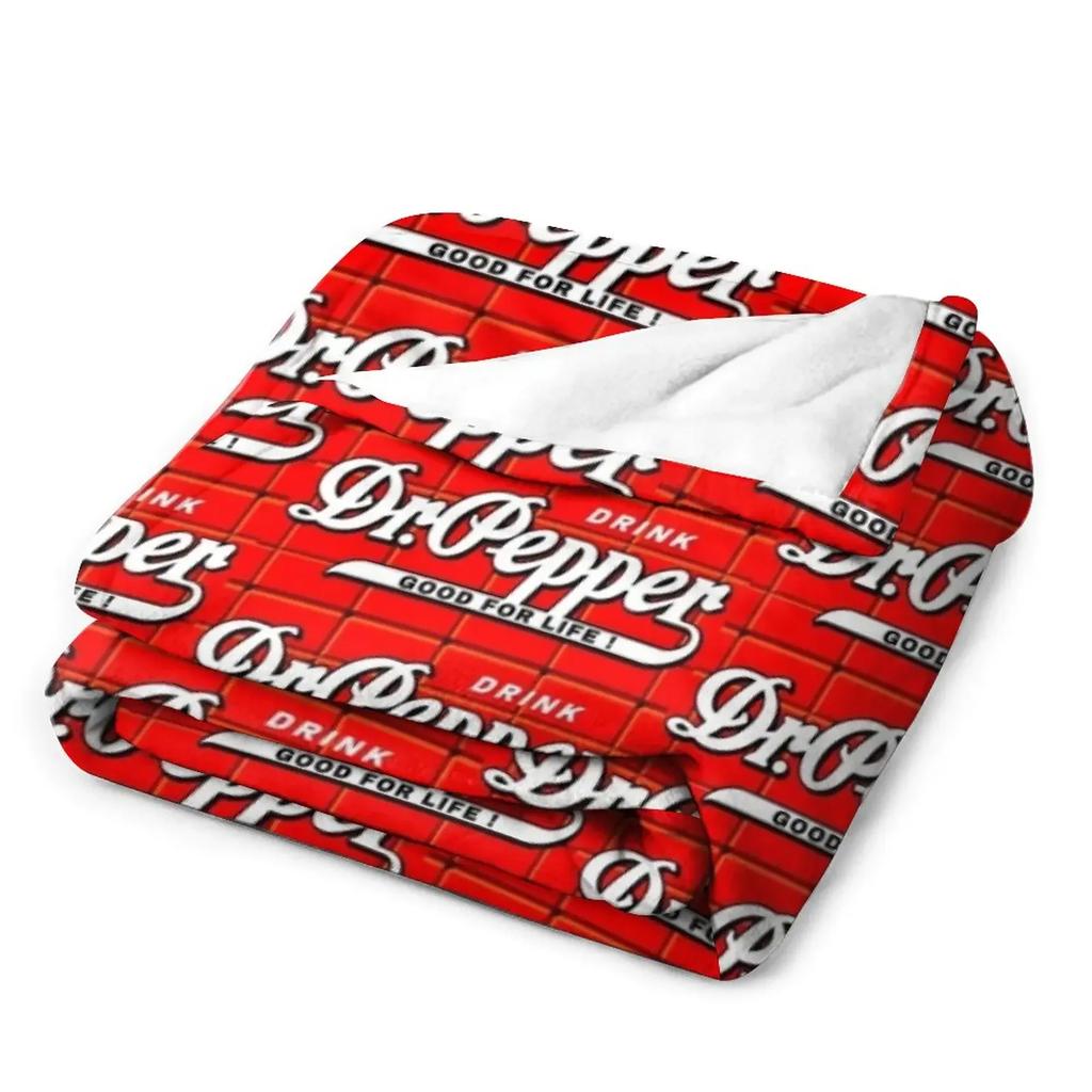 Dr Pepper - Хорошо для жизни! Плед для дивана Плед для пикника Детский плед Пляжный плед Зимние одеяла для кровати