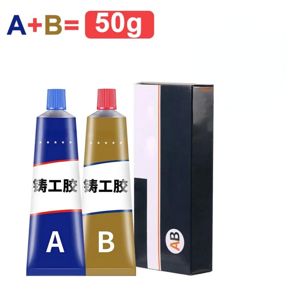 AB ремонтный клей для литья, устойчивый к высоким температурам жидкий металл, сварочный наполнитель, клей для ремонта металла для дефектов литья металла