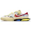 Off-White X Blazer Low White University Red Unisex Sneakers DH7863-100