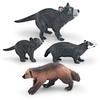 Eurasian Badgers Pvc Wildlife Model For Kids Learning And Home Decoration