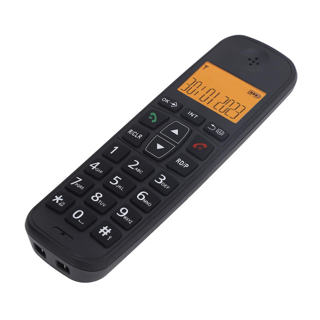 Cordless Phone Full Duplex Speakerphone Big Button Call Blocking LCD Backlit Screen Caller ID