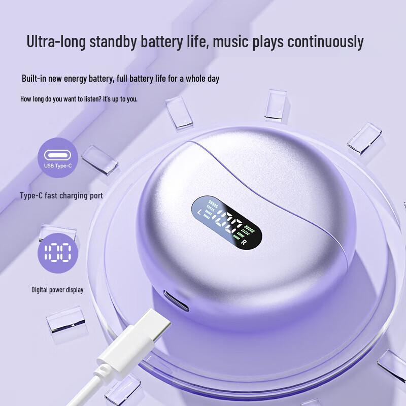 Bluetooth-наушники Lefit M79 OWS с открытым ухом и креплением-клипсой