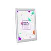 25mm Poster Frame Anti-glare Uv-resistant Right Angle Picture Frame For Home Decor (21.59 X 27.94cm)