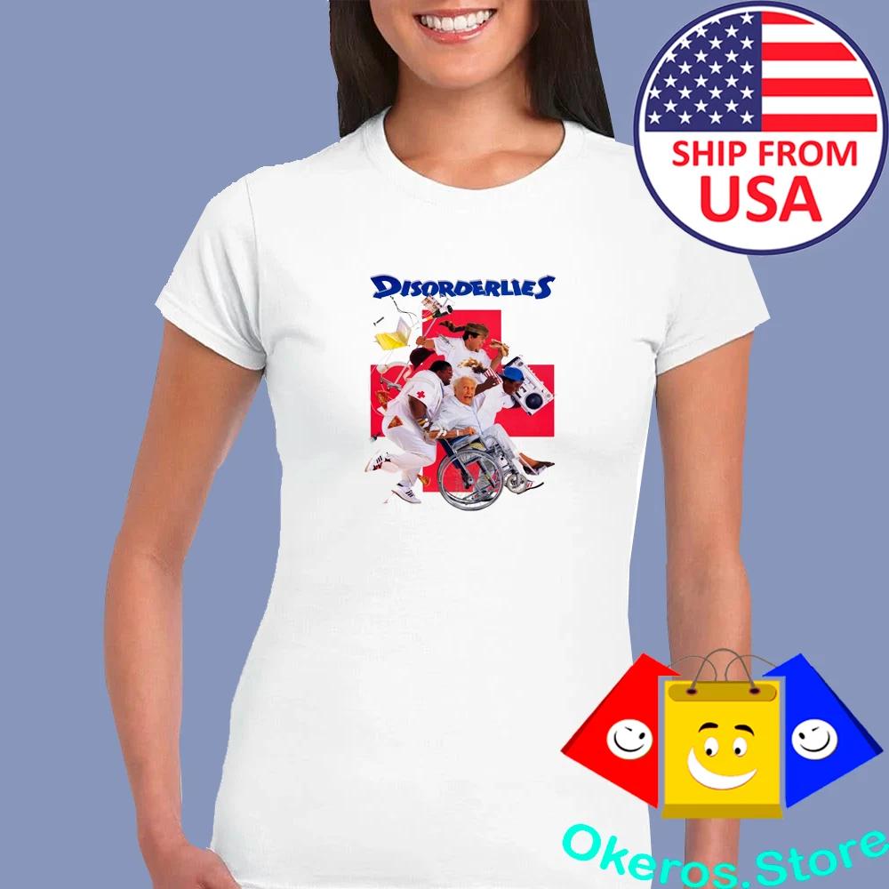 Fat Boys Disorderlies Women's White Size S to 2XL