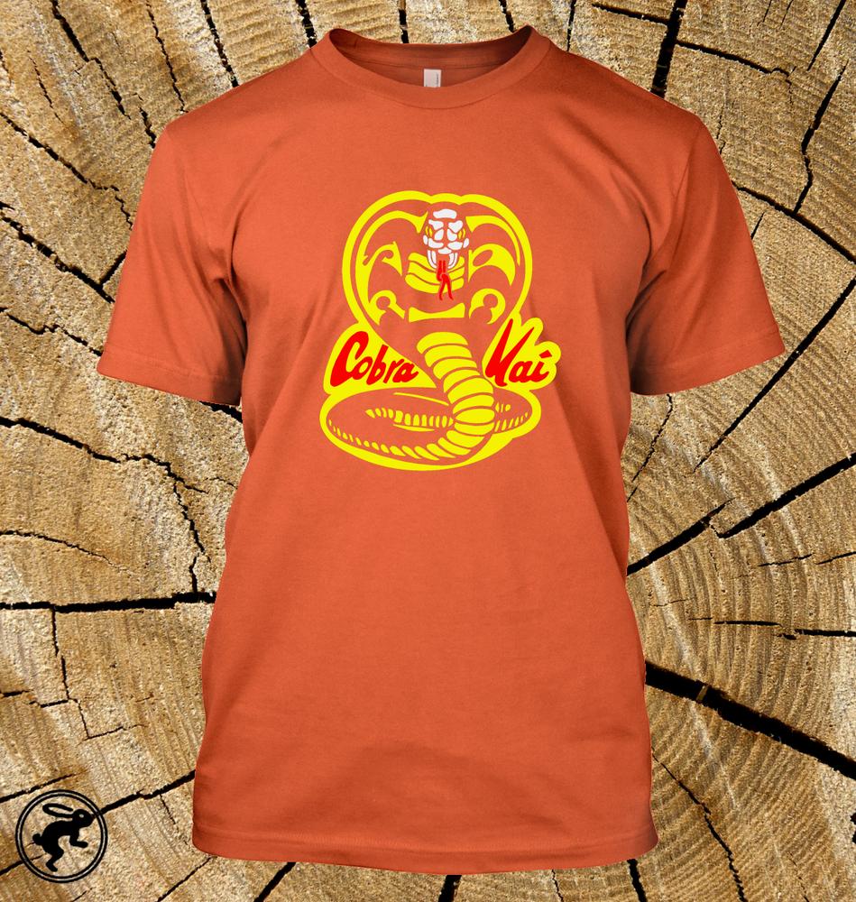 Cobra Kai The Karate Kid Logo T Shirt Tv Show Movie Tee