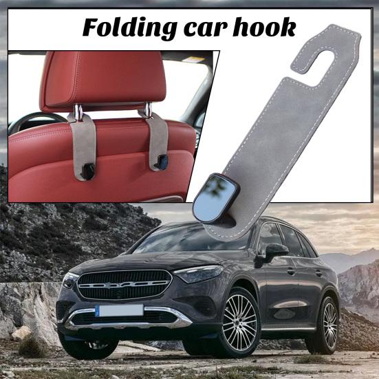 Крючок для подголовника автомобиля, аксессуары для организации, не легко деформируется, прочный несущий кошелек, вешалка для сумки, крючок для хранения