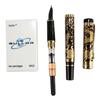 Gullor Продвинутая перьевая ручка Jinhao5000 Золотой и черный год Дракона с подарочной коробкой и картриджем с чернилами