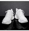 Повседневные кроссовки Flyknit и микрофибра на шнуровке с увеличением высоты на 8 см