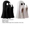 1/2/3/4/6Pcs Halloween Middle Finger Ghost Figurine Mini Spooky Ghost Statue Holiday Party Home Office Desktop Decoration Ornament