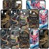 Чехол для iPhone 15 14 Xiaomi Redmi Note 13 12 11 Pro Max X 8 7 9 XR Samsung Galaxy S24 S23 A05 OPPO A15 Huawei Black Dragon Cool Phone Case
