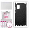 apgo Protective Skin Sticker for the Back+sides Compatible with Samsung Galaxy A71, Full Wrap Film, Foil, Vinyl - Pattern Black Honeycomb