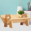 Wood Tabletop Bookshelf Desk Book Organizer Simple Rack Multifunctional Small Tilted Bookcase