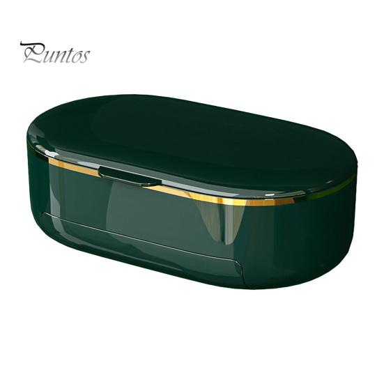 Мыльница, универсальный чехол для мыльницы, компактный настенный держатель для слива мыла с губкой для домашней ванной комнаты