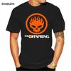 New The Offspring Skull Logo Rock Band Men's Black T-Shirt Size S To 3XL Summer Style Mens T-Shirts
