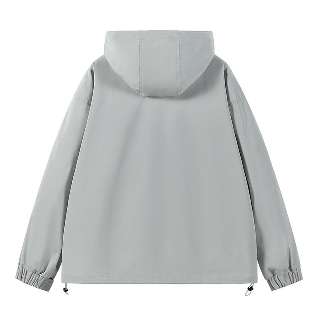 Мужские ветрозащитные и непромокаемые уличные комбинезоны, свободные повседневные куртки с капюшоном, модные