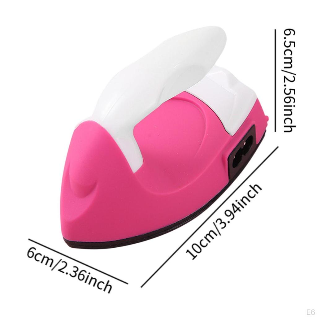 Мини-утюг для рукоделия, стандарт ЕС, детские проекты ручной работы, поделки своими руками, белый