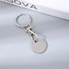 Shopping Trolley Remover Keyring Metal Portable Keychain Cart Token Keyring Universal Supermarket Shopping Trolley Coin Keychain