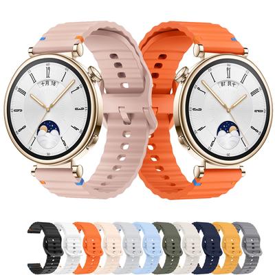 18 мм/22 мм ремешки для часов Huawei Watch GT 6 5 41 мм 46 мм Спортивный силиконовый браслет ремешок HUAWEI Watch 4/GT 5 Pro/3 Pro 46 мм