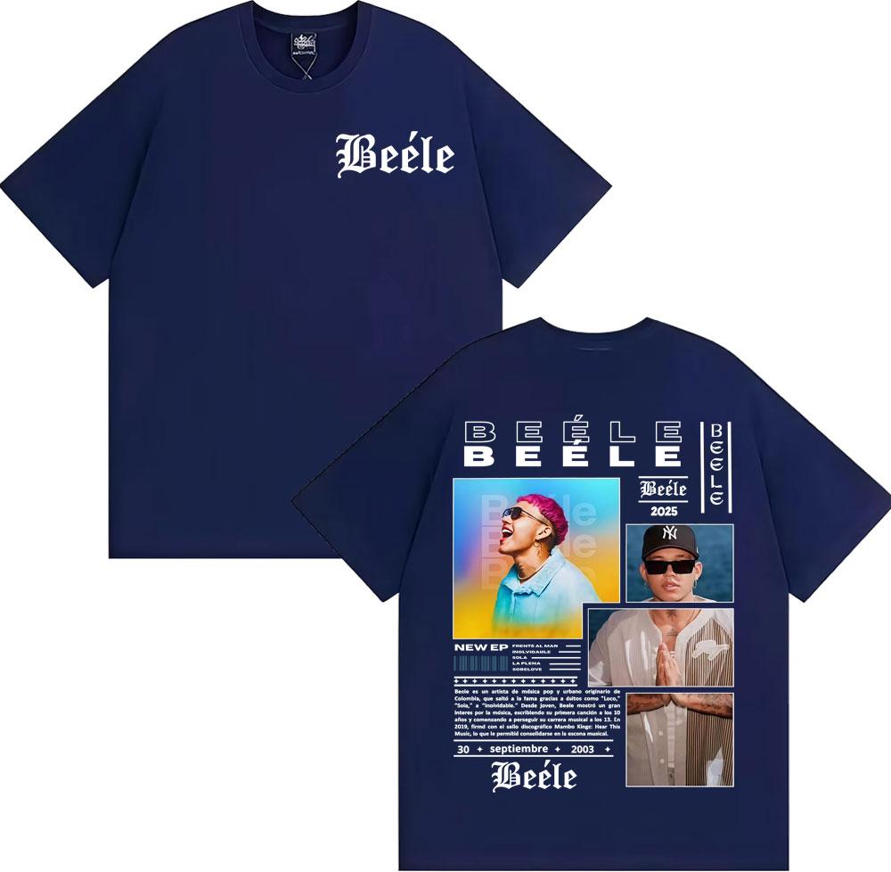2025 Summer Rapper Biller Album Tour Merch Tshirt Mens Hiphop Pop Street Tshirt 100 Cotton Oversized Street Clothes