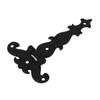 2Pcs 113*69mm Antique Bronze/Black Hinge for Windows Cabinet Cupboard Wardrobe Doors Wooden Boxes Jewelry Case Chest