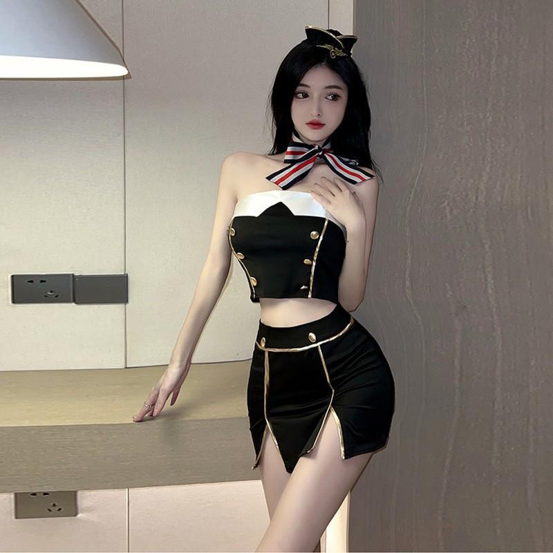 Прозрачный свадебный комплект нижнего белья 'Чистое Желание' - Страстный и Соблазнительный женский домашний костюм