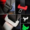 Avoidance Case Silicone Buckle Clip Protector Anti-Scratch Cover Car Seat Belt Safety Accessories